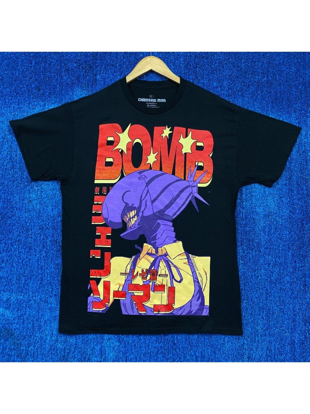 Chainsaw Man The Movie: Reze Arc Graphic Anime T-Shirt Size L